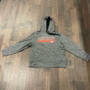 Ohio State Hoodie - Scarlet and Gray Authentic Apparal - XL